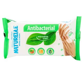 Antibakterinės drėgnos servetėlės “Naturelle” , 48 vnt