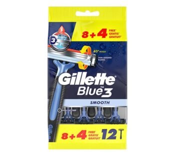 Vienkartiniai skustuvai Gillette Blue3, 12vnt.