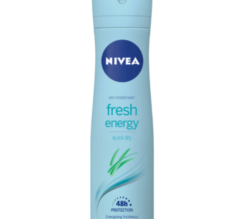 Purškiamas dezodorantas moterims Nivea Fresh Energy, 150 ml