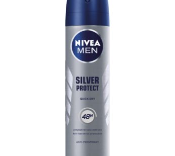 Nivea Men Silver Protect purškiamasis antiperspirantas vyrams, 150ml