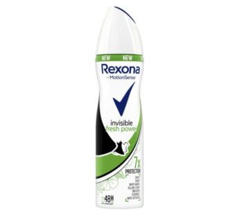 Purškiamas dezodorantas moterims Rexona invisible fresh power, 150ml