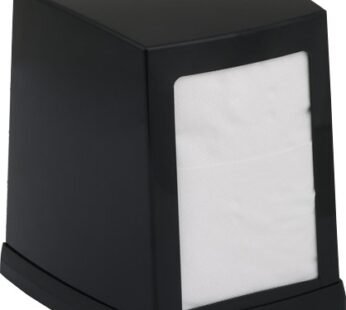 Popierinių stalo servetėlių dozatorius VIALLI, juodas