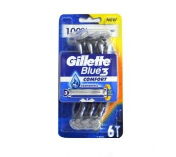 Vienkartiniai skutimosi peiliukai Gillette Blue 3 Comfort 6vnt.