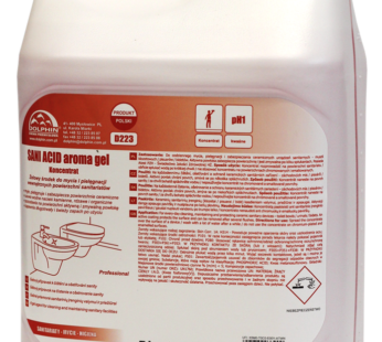 Gelinė priemonė sanitarinių patalpų valymui Dolphin SANI ACID AROMA gel, D223, 5 L